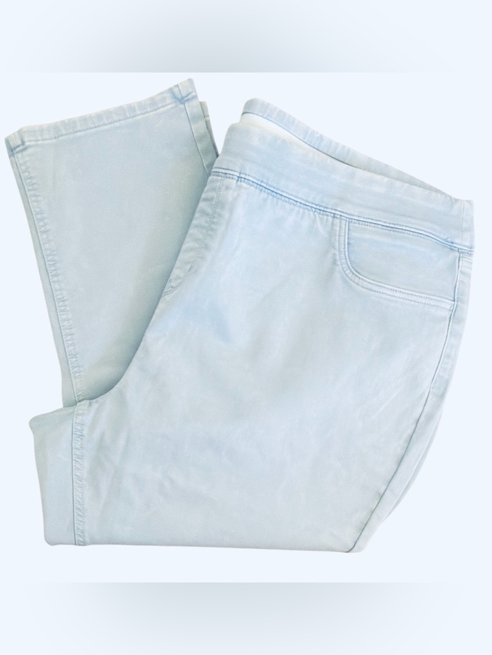 NWOT- Light Blue Cropped Ankle Jeans — Casual Comfort